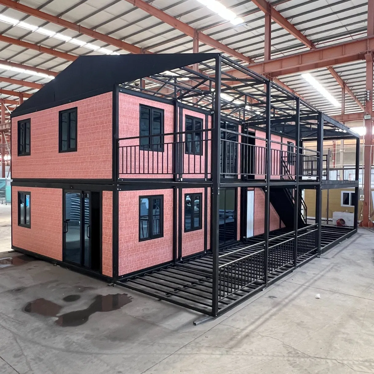 CE ISO Approved Hot Sale Prefabricated House Double Layer Quickly Assemble Foldable Expandable Container House