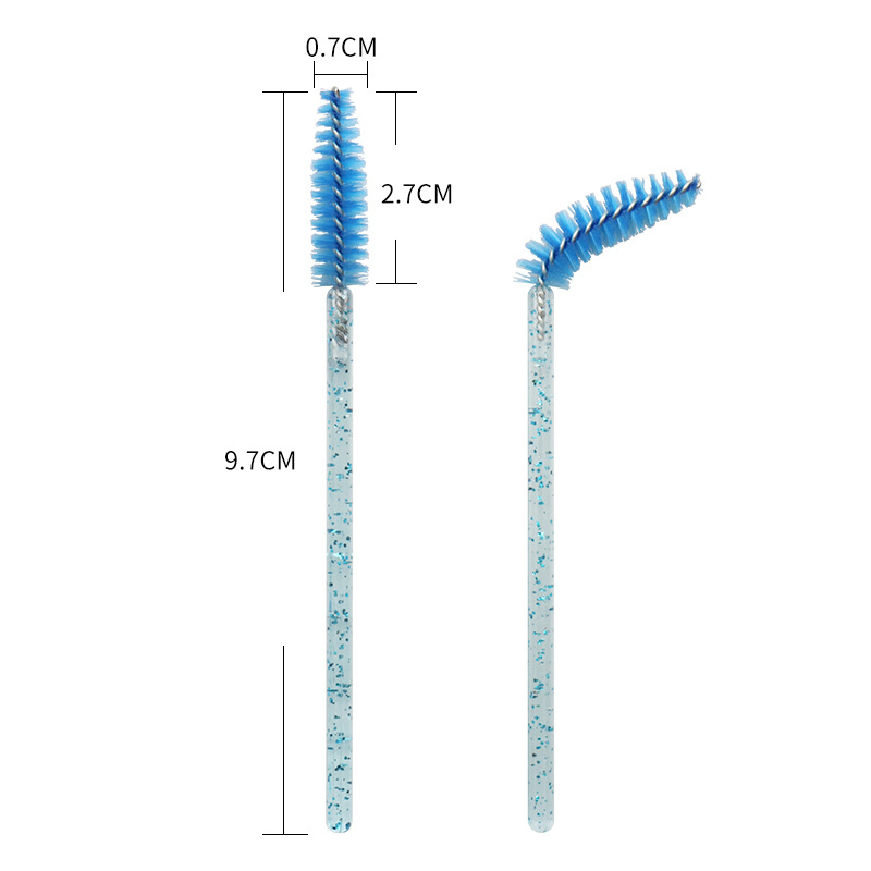 Mt Lashes 50 Pack Wholesale Mascara Wands Disposable Eyelash Eyebrow Brushes Applicator Makeup Cosmetic Brush for Eyelash Extensions Lash Brush
