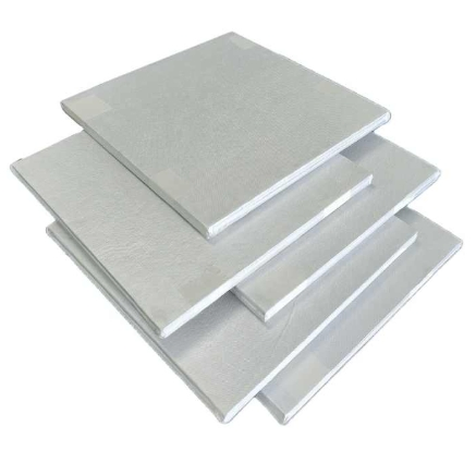 Fiberglass Vacuum Insulation Panel Low Thermal Conductivity VIP Heat Insulation Materials Folded Edge
