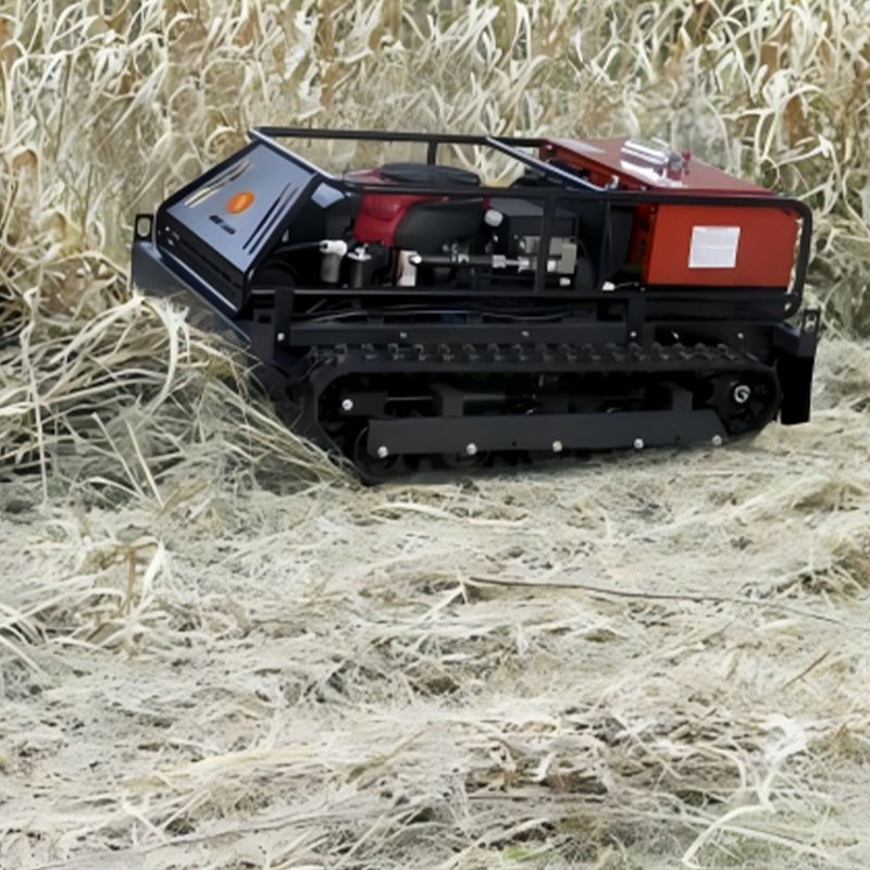 2026 New Radio-Controlled Lawn Mower RC Slope Lawn Mower Tracking All-Terrain Remote Control Robot Weed Mower