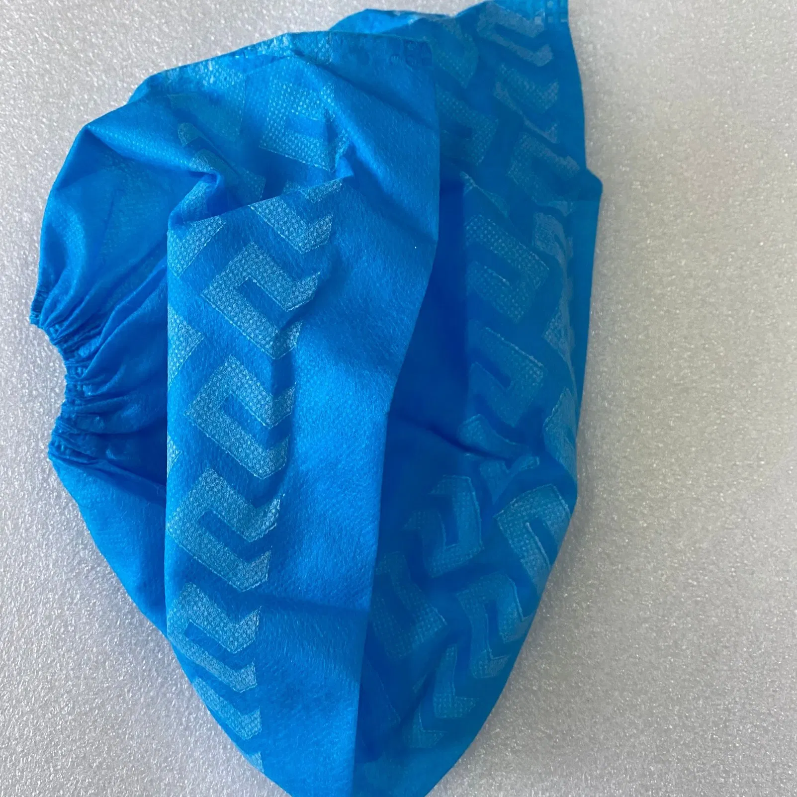 Ln-1608106 Blue Non Woven Cover Non Slip Disposable Shoes Cover