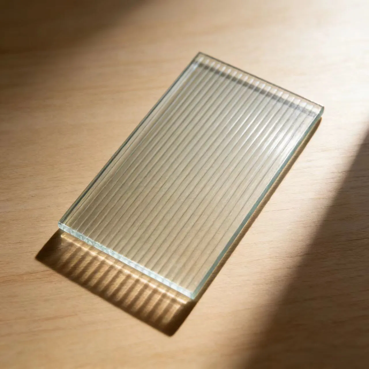 Office Area Partitions Made of Tempered Fluted/Pattern Glass, Fireproof and Soundproof