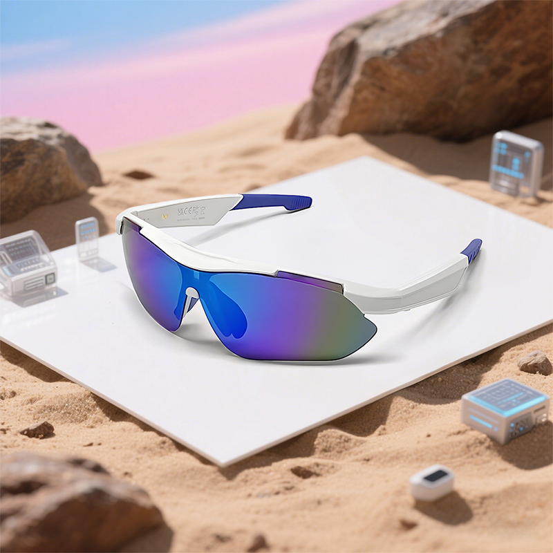 New Sports Wireless Speaker Headset Music Bt 5.4 Bluetooth Sports Sunglasses Smart Glasses