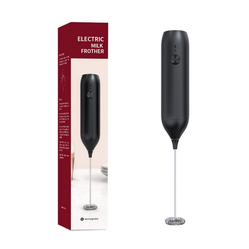 2025 Hot Kitchen Accessories OEM Rechargeable Electric Milk Frother portable Electric Whisk