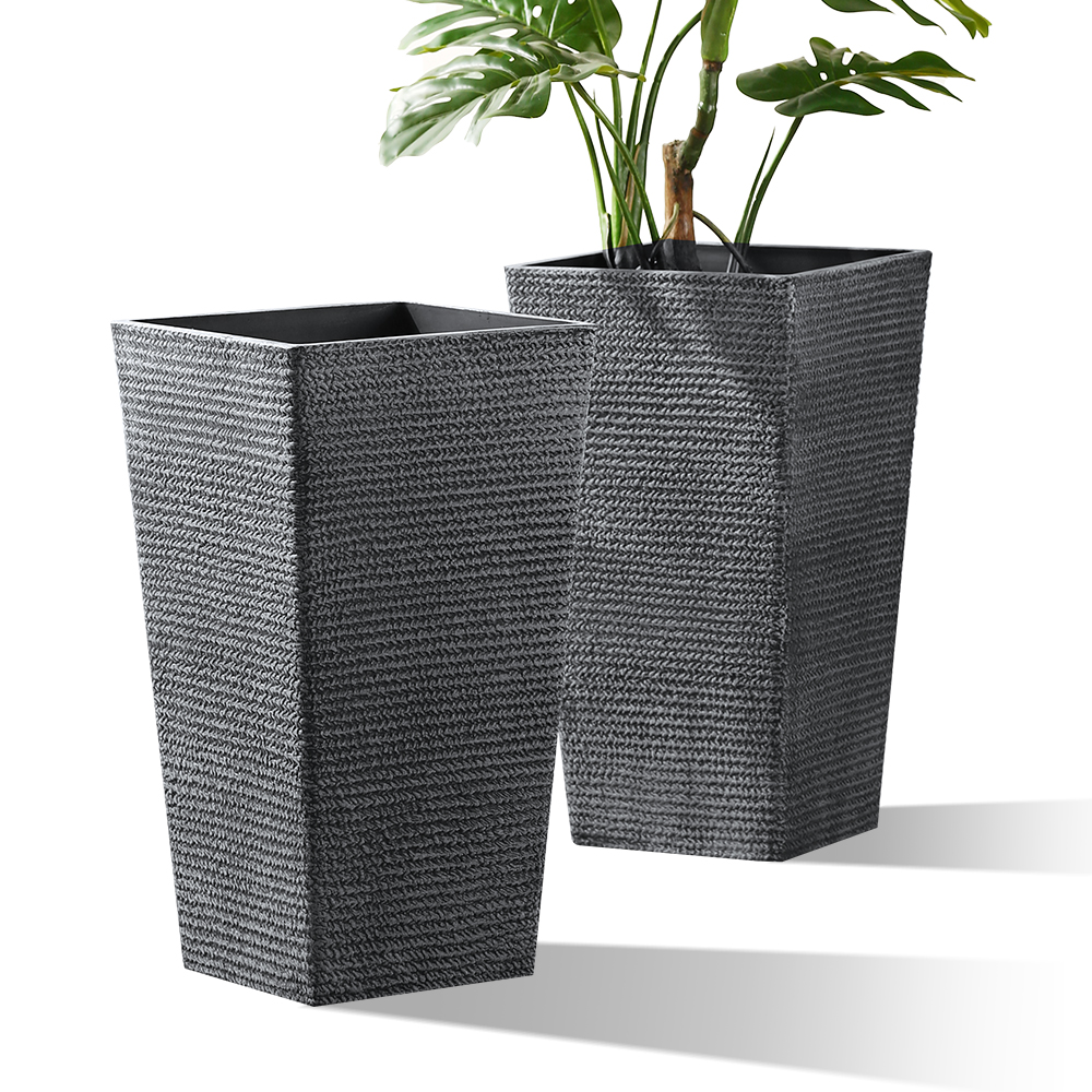 Горшки пластиковые минималистичные для дома улицы