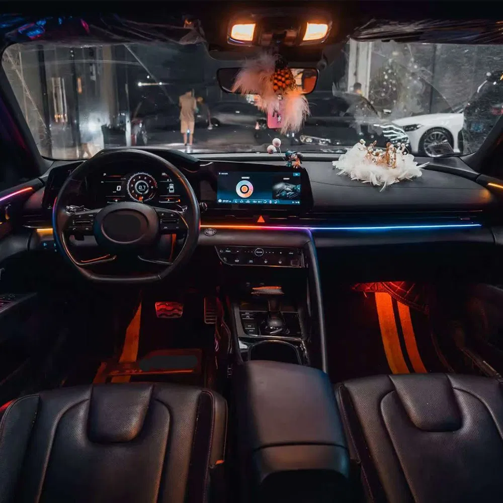 RGB LED Strip Lights for Car Interior Ambient Lighting