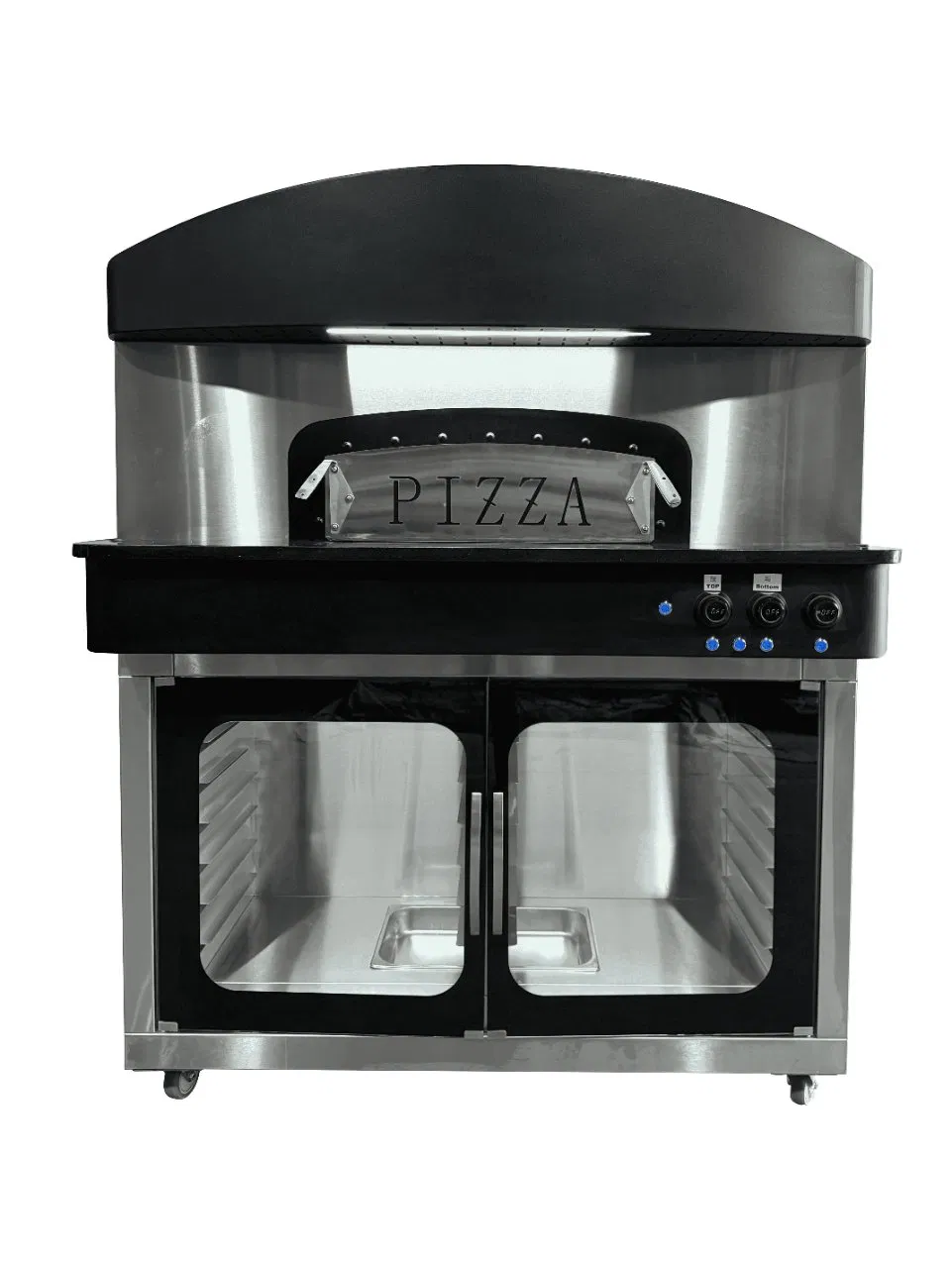 9g Stainless Steel Commercial Electric Pizza Oven for Baking Bread, Cake, and Food