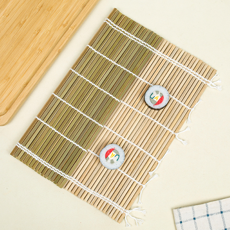 Wholesale Bamboo Sushi Making Mat Food Grade Kitchen Sushi Roll