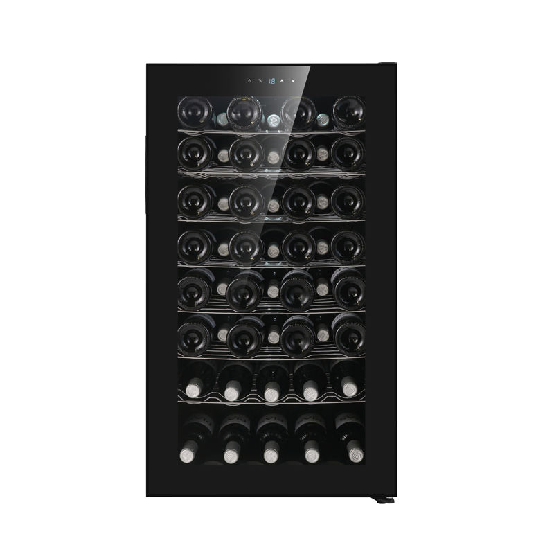 Constant Temperature Wine Beverage Cooler Fridge 56 Bottles Cold Drink Refrigerator Fridge Rack Kitchen Equipment