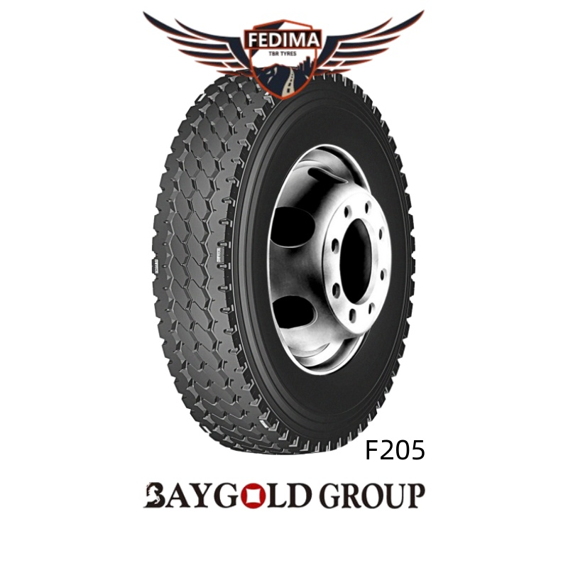 Fedima TBR 7.50R16 / 12R22.5 Llantas para Camiones de Sobrecarga