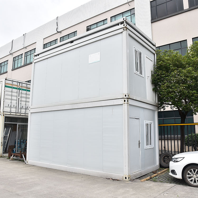 China Modern Prefab Container Office Sale in Container 2 Storey