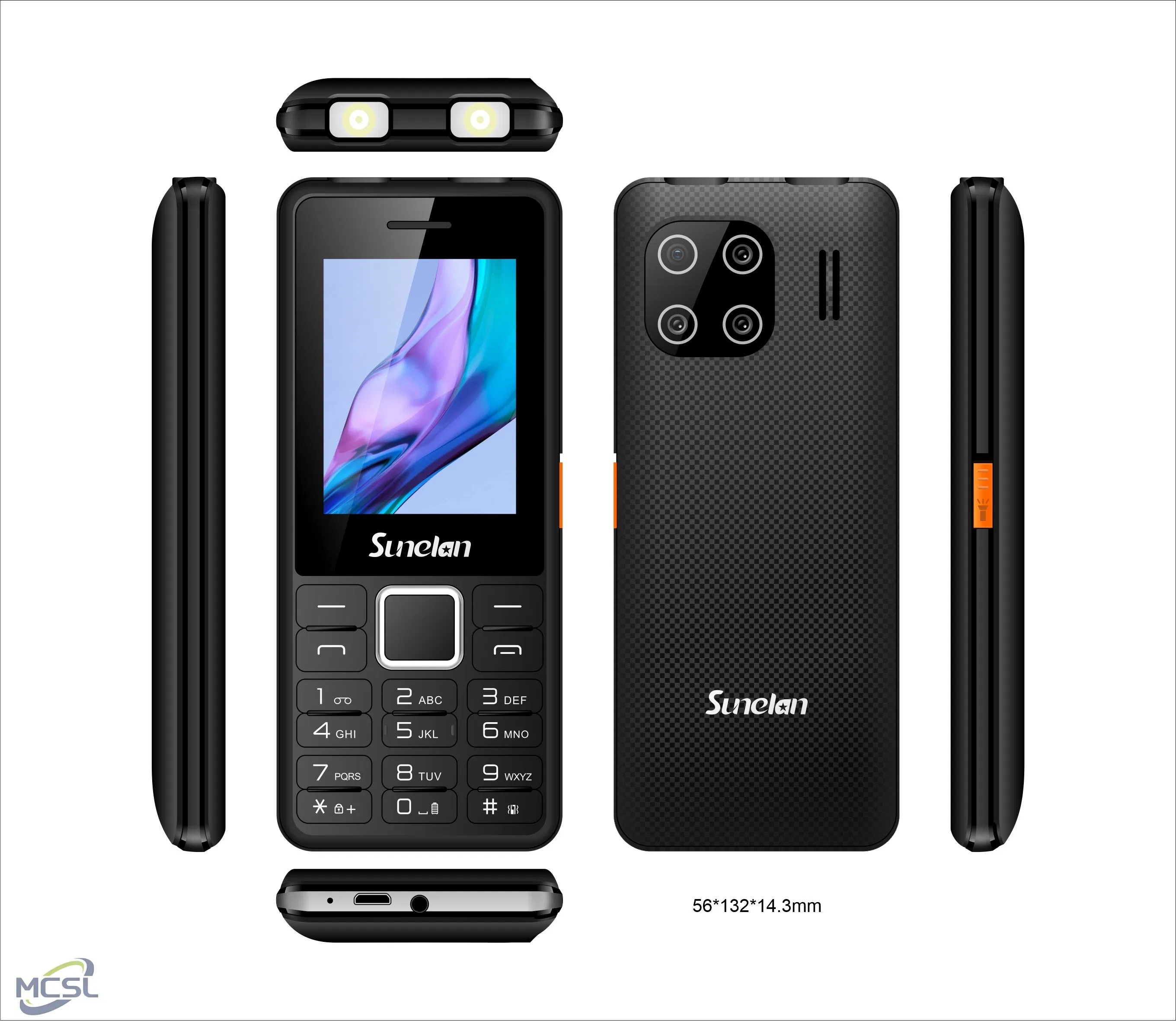 Sunelan S23: компактный телефон с большой батареей