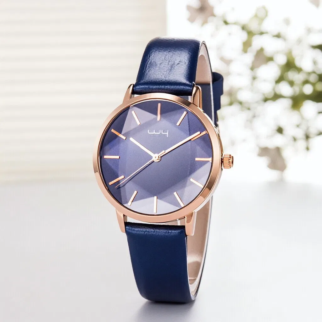 Hot Selling Watch ODM Business Alloy Leather Watch (WY-134D)