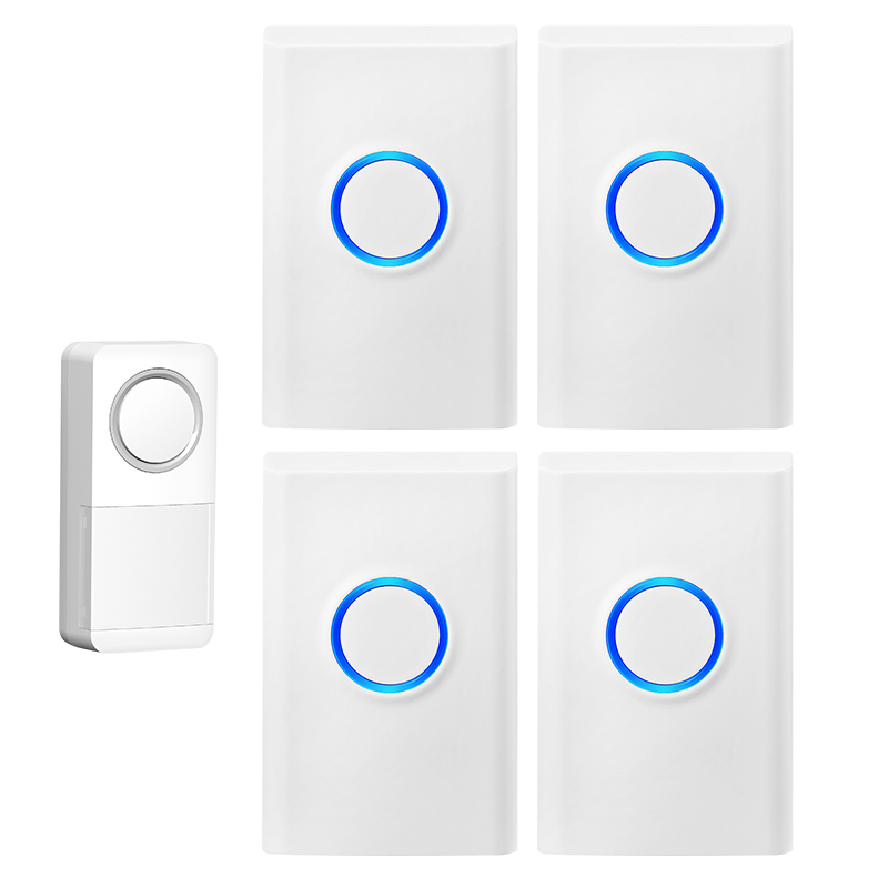 Home Battery Powered Long Distance Waterproof Wireless Doorbell