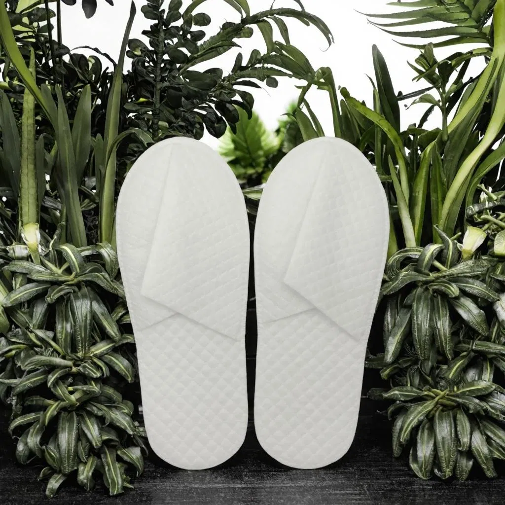 Customizable Colors Suitable for Adult Hotel Travel Disposable Slippers