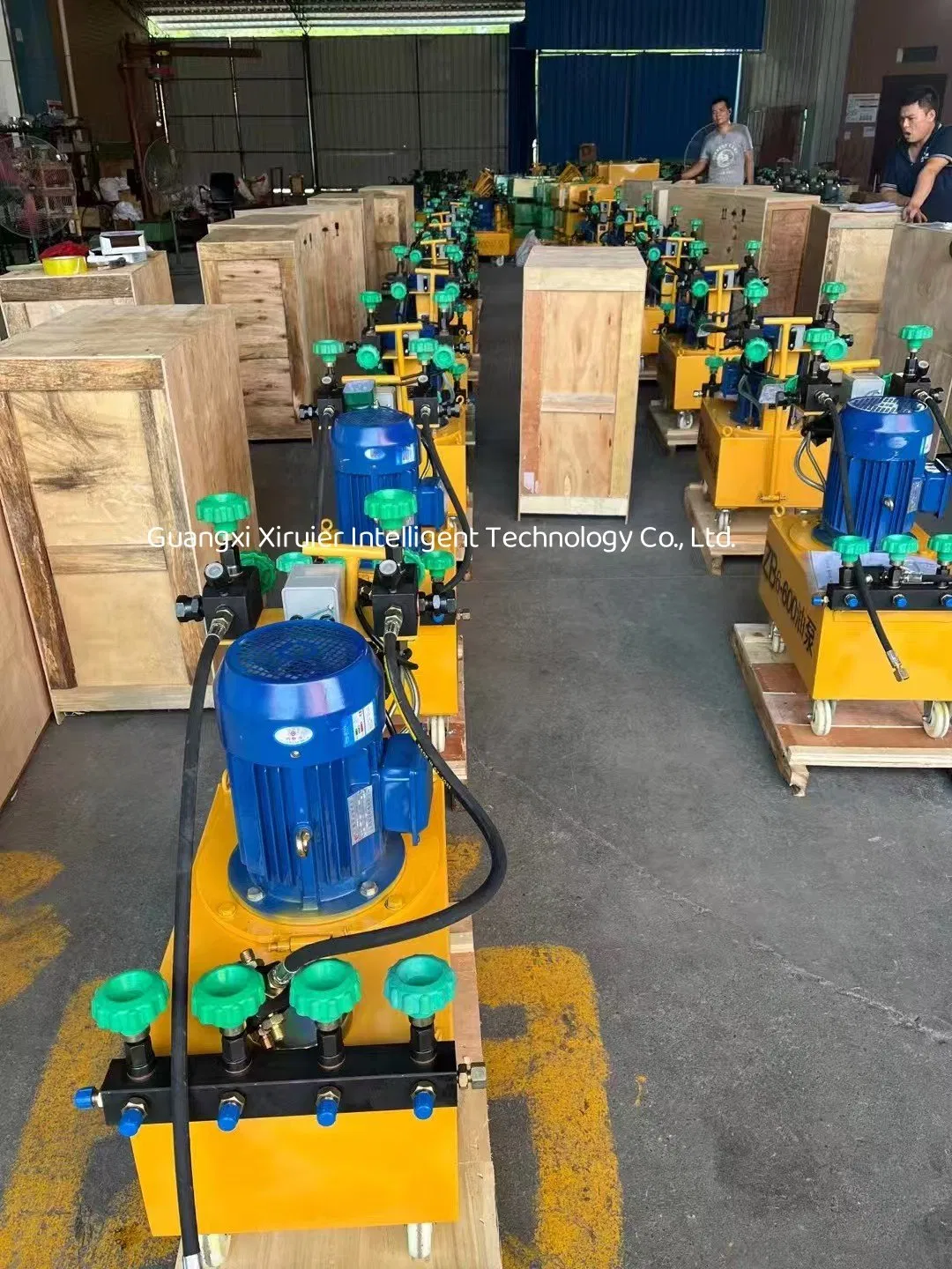 Post Tension Accessories Prestressed 700bar Hydraulic Jack Oil Pump