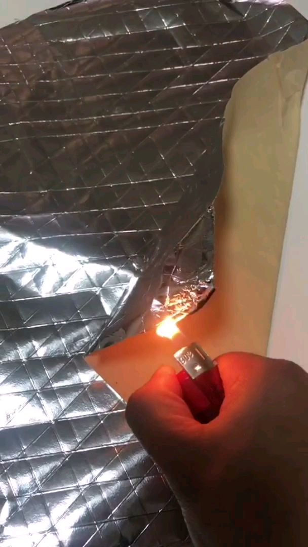 Incombustible Kraft Tri-Ways Aluminum Foil Fsk for Steel Roof Insulation