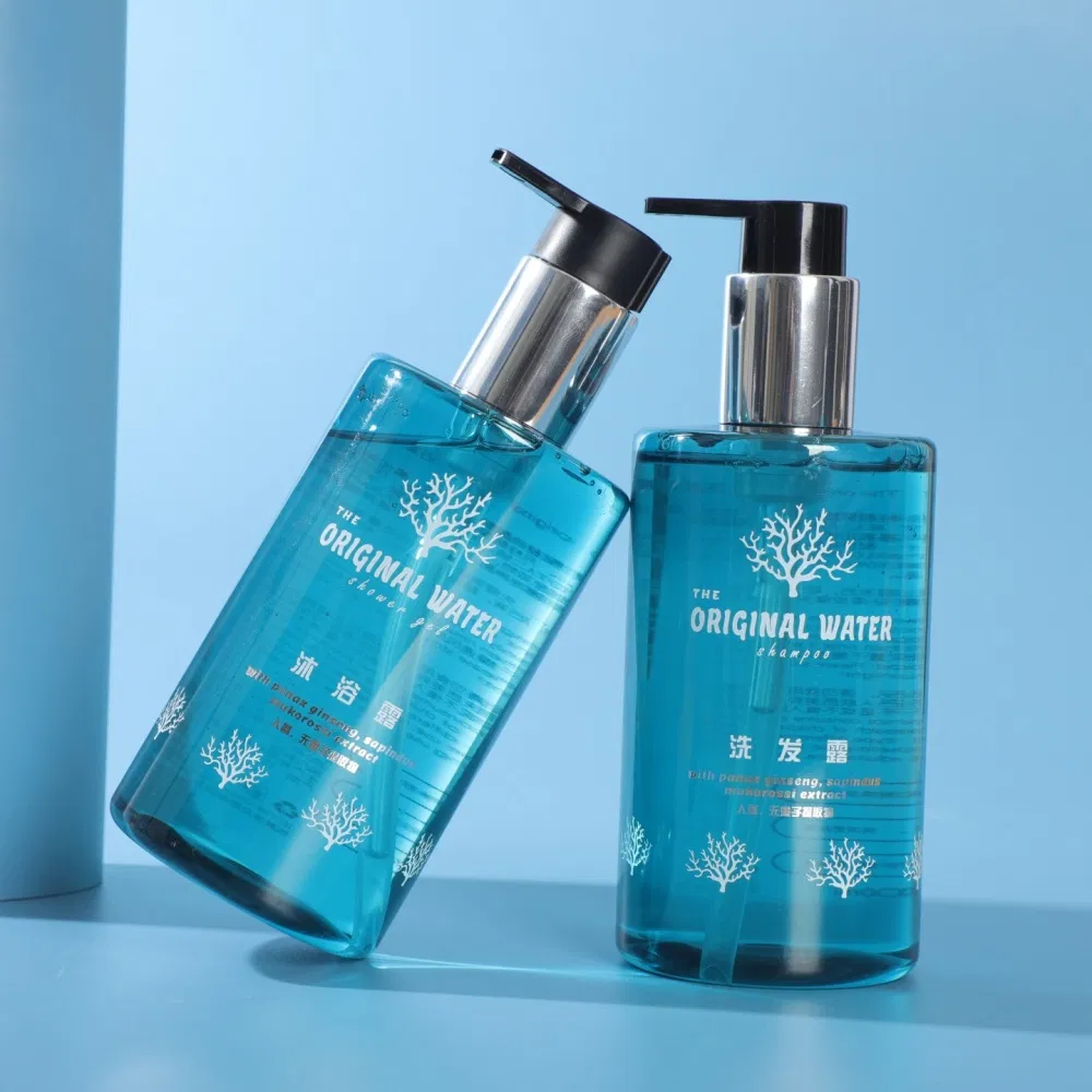 Premium SPA Hotel Toiletries Thick Consistency Pump Bottle Shower Gel Bottle