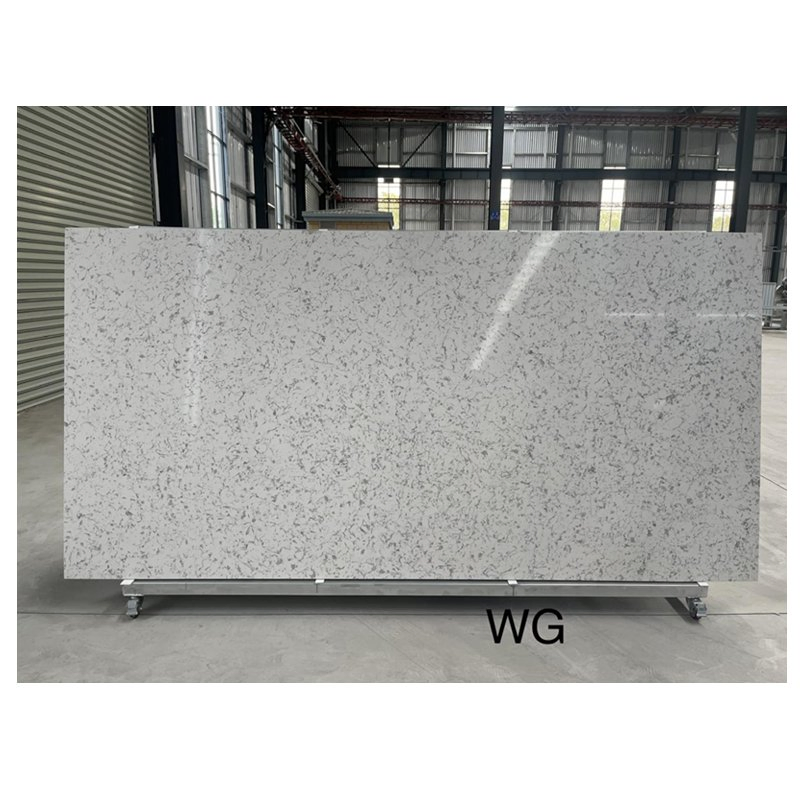 Reconstituted Artificial Stone Polished Countertops Kitchen Work Top Stone Quartz