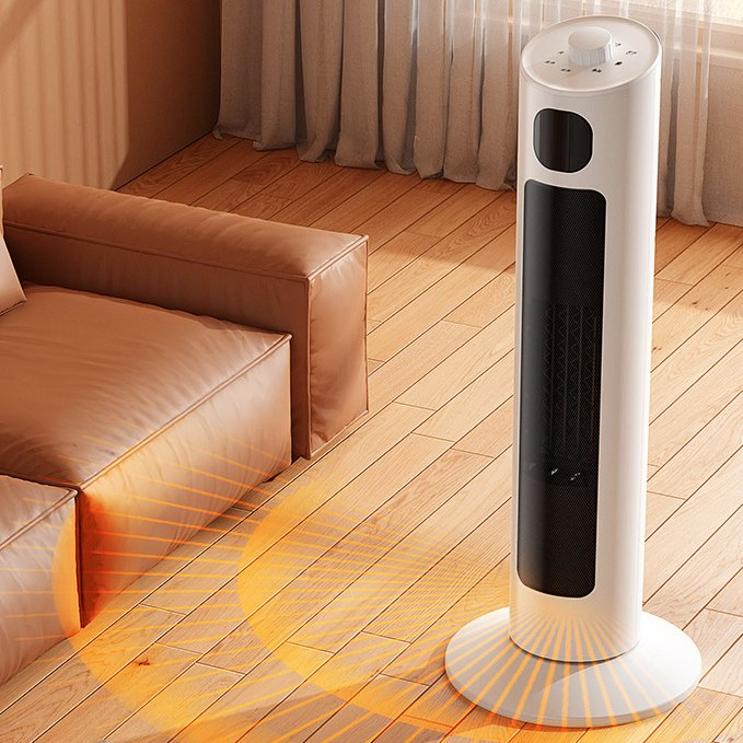 Towers Electric Vertical Quick Shaking Heads Timing Heaters for Home Bedrooms