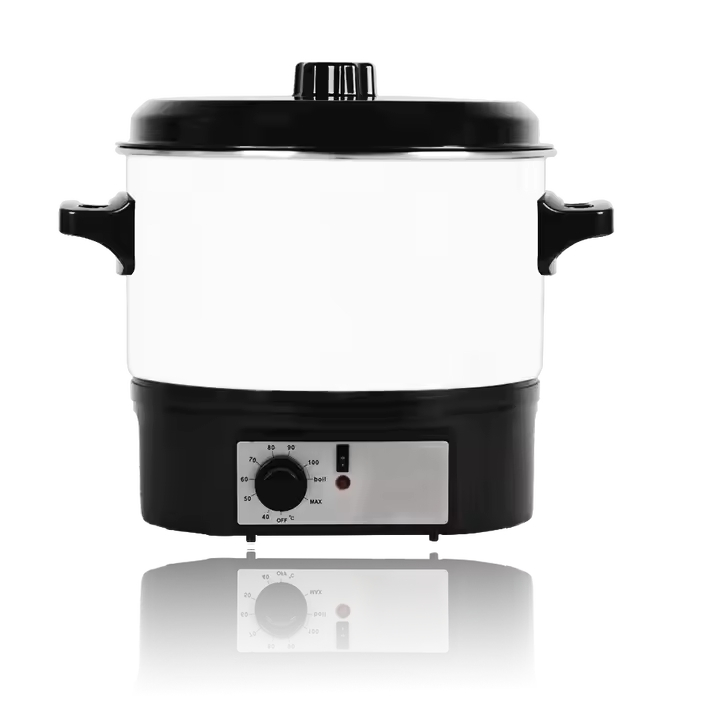 Enamel Jam Warming Bucket Electric Food Warming Pot Kitchen Preserving Cooker