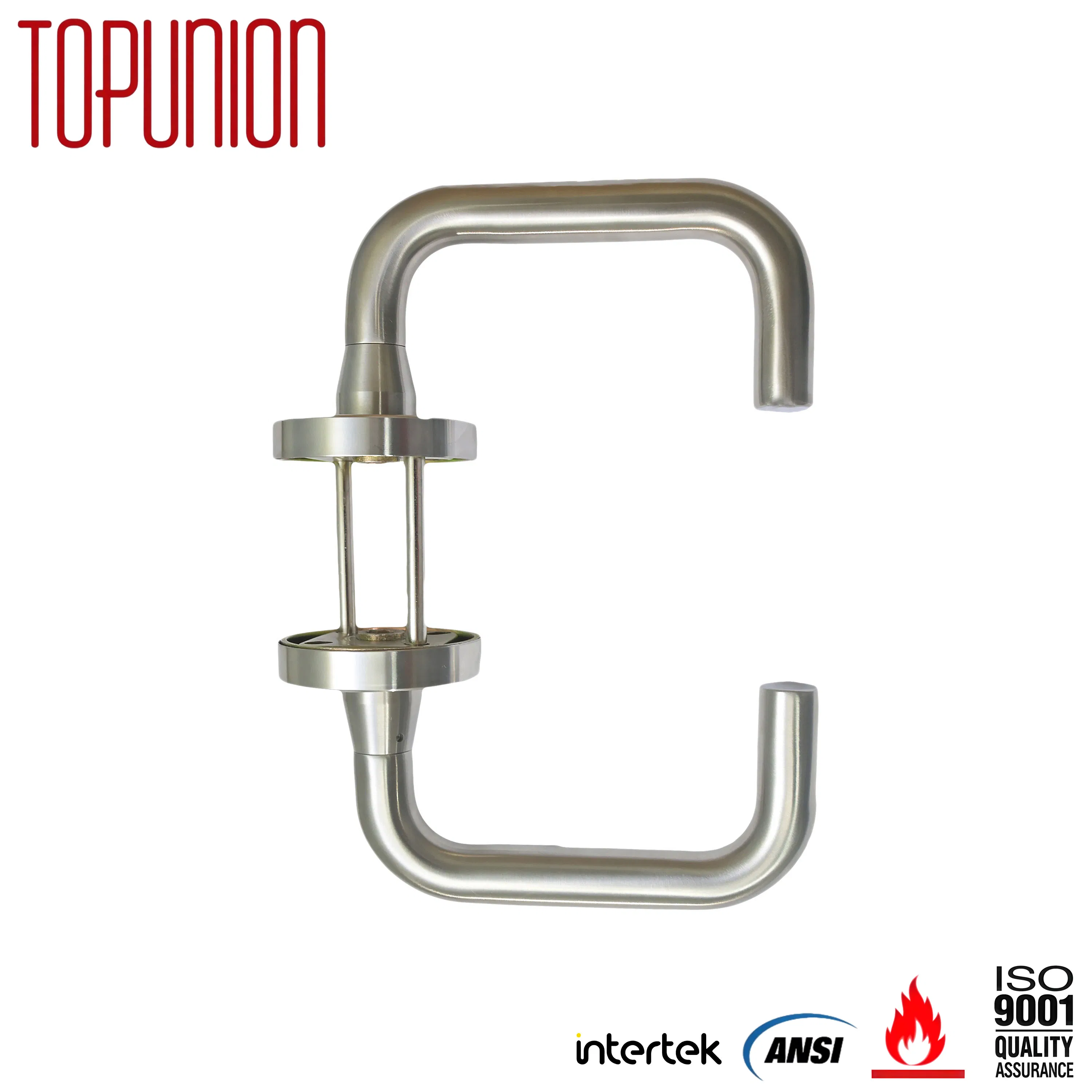 SS304 American Style Commercial Entrance Door Lever Handle