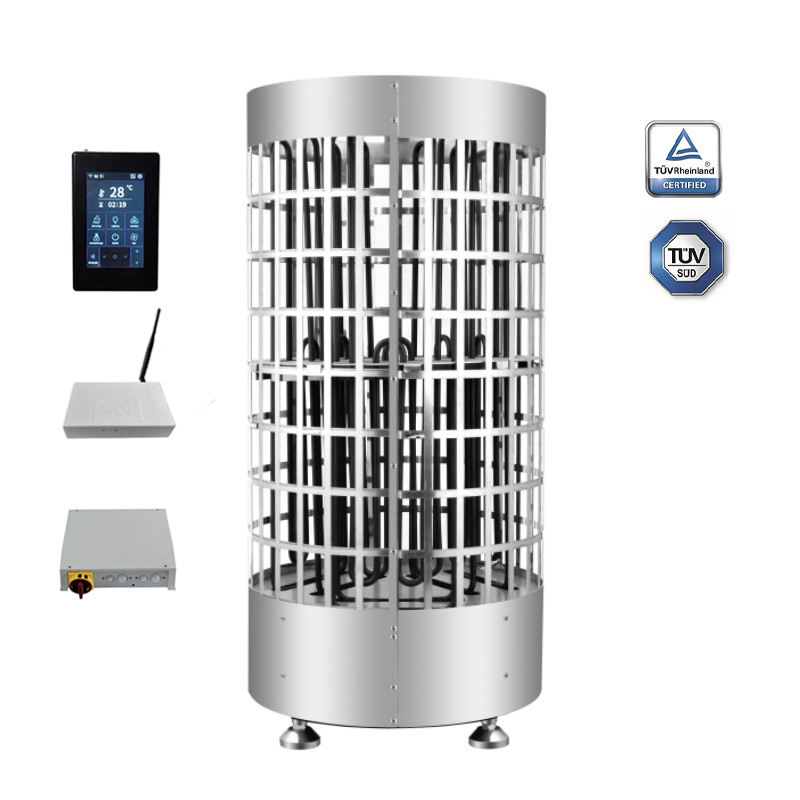 Электрический суховоздушный обогреватель для сауны 12 кВт с WiFi