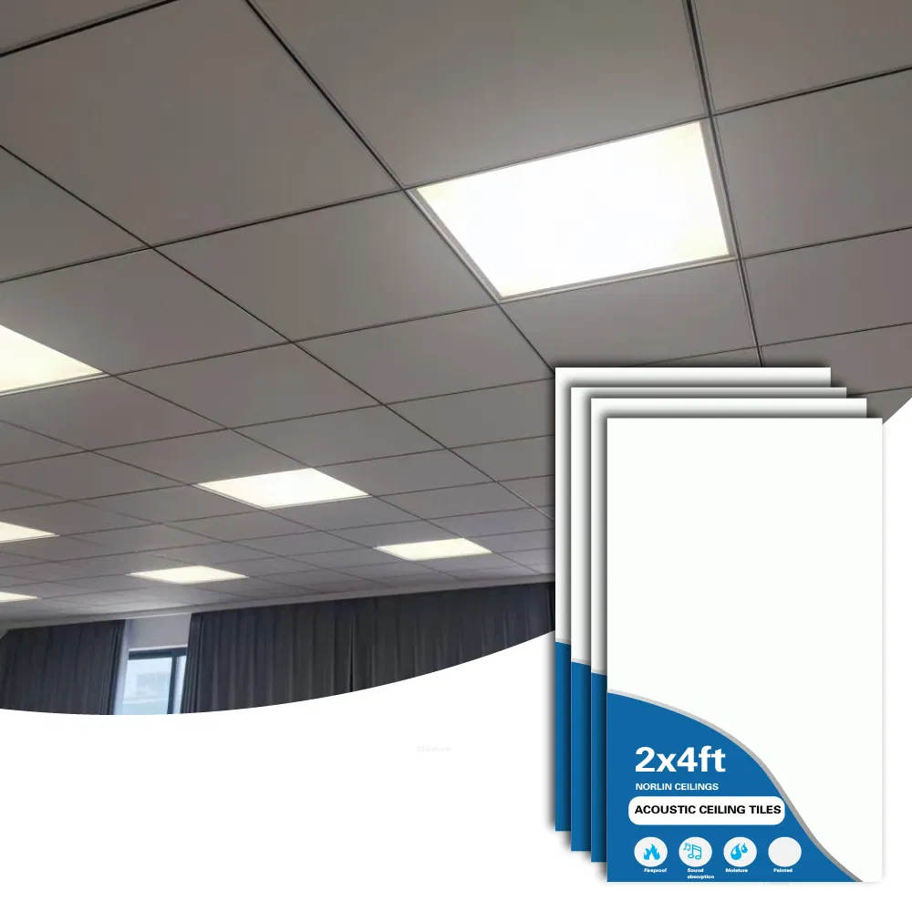 Building Materials Suspended Ceiling Tiles 600X600mm Rock Wool