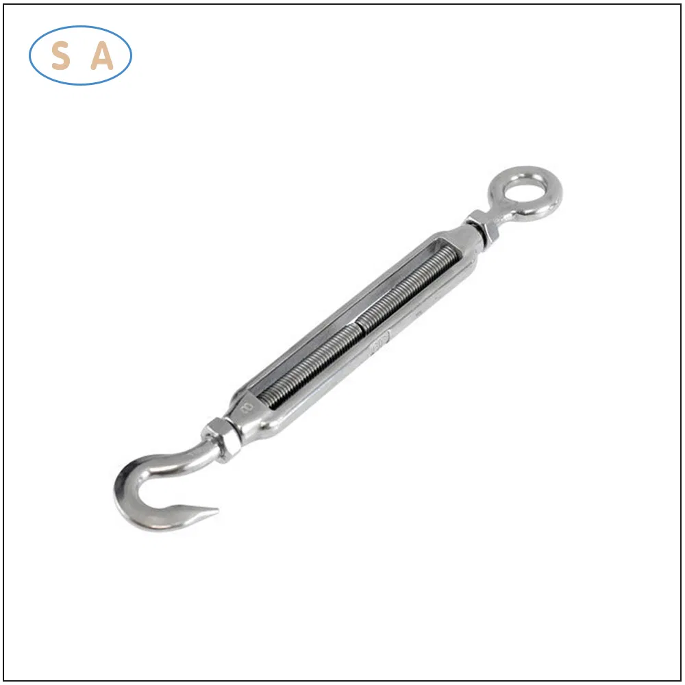 Hot Selling JIS Standard 304/316 Stainless Steel Turnbuckle with Eye&Hook
