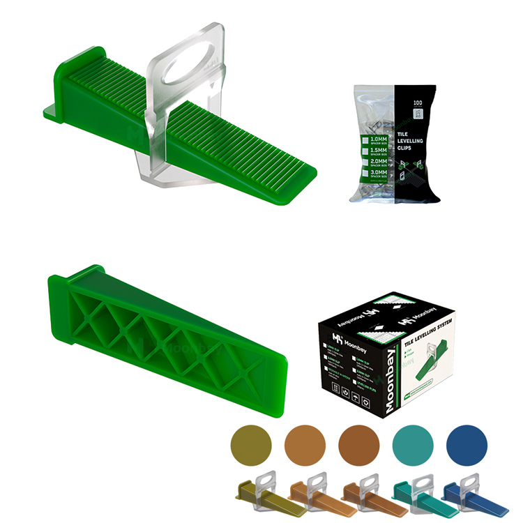 Ceramic Plastic Paver Level Wedges Leveling Tools Tile Leveling System