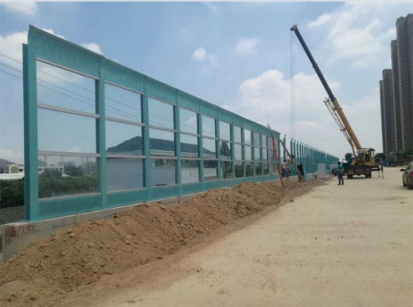 Factory Supply & Acryl Modern Outdoor Mobile Noise Reduction Road Sound Barrier for Highway 85% Nrc Hospital Exterior Use