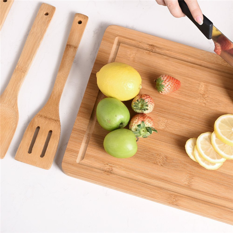 Healthy Use Wooden Chopping Board with Groove for Fruit Cutting