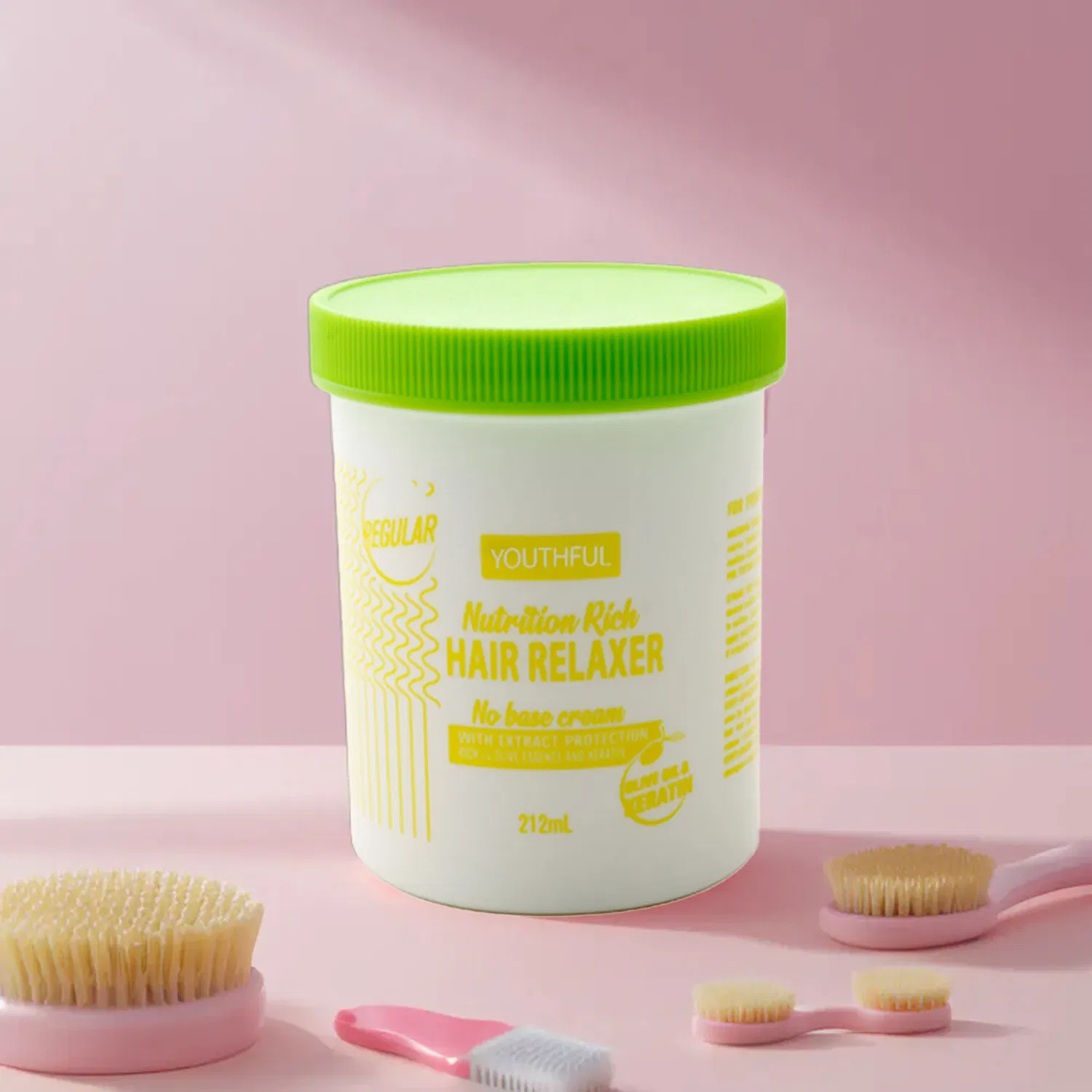 Relaxer Perm Damaged Repair Smoothing Treatment Hair Straightening Cream