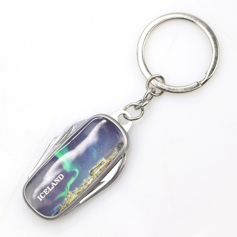 Wholesale Custom Logo Souvenir Foldable 4 in 1 Stainless Steel Multifunction Knife