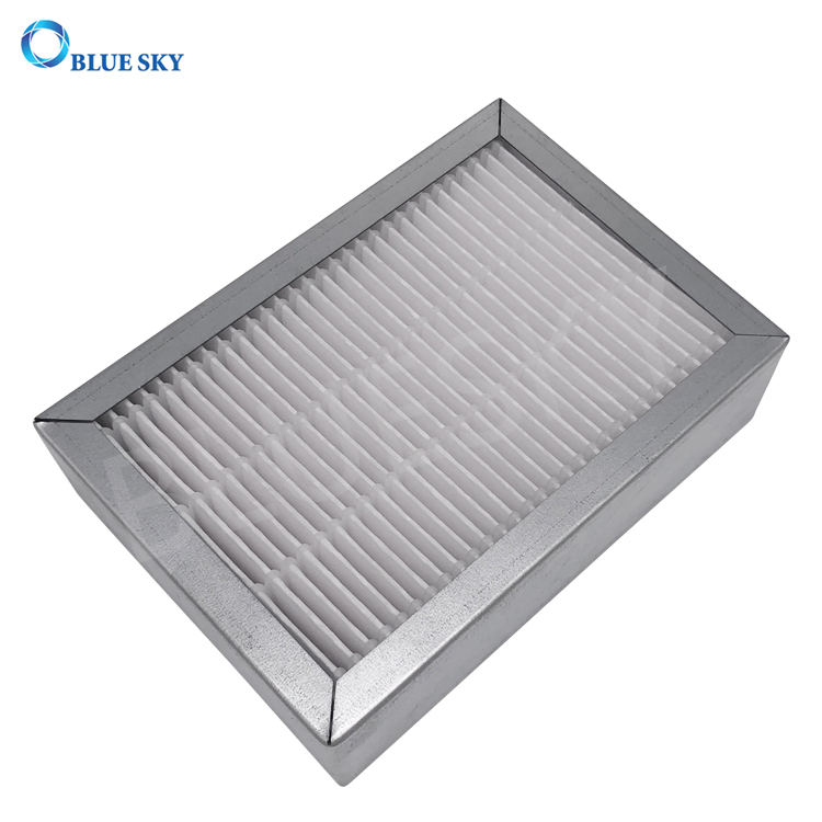 Customized Metal Frame Melt-Blown Mini Pleated Filters for Air Purifier Parts