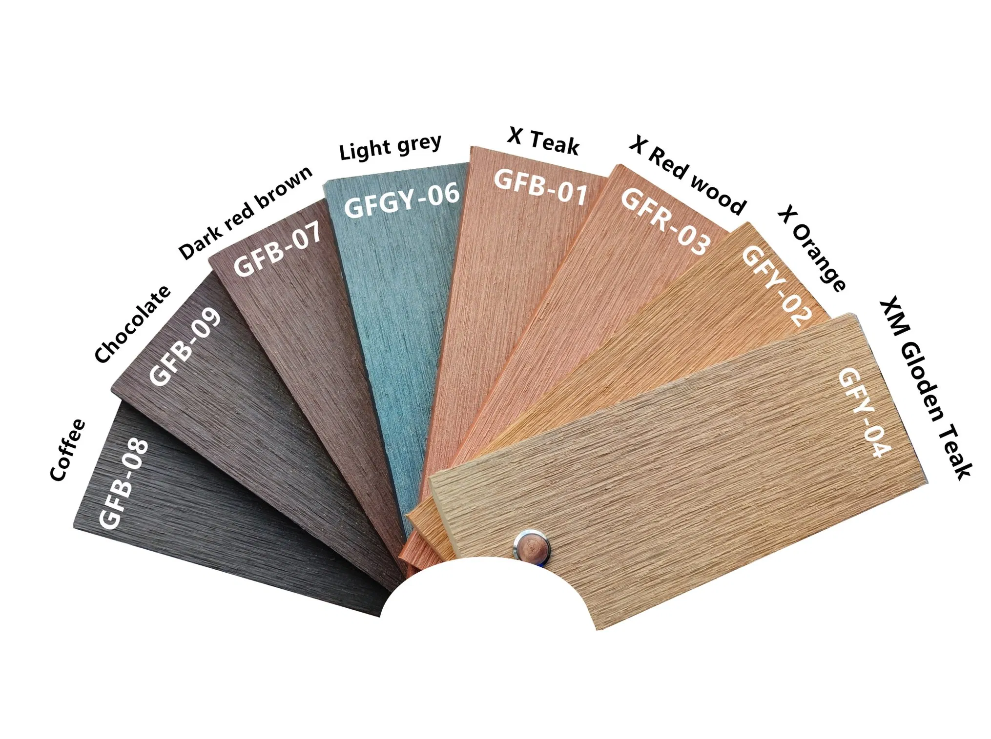 WPC Decking Characterized by 3D Embossed Pattern