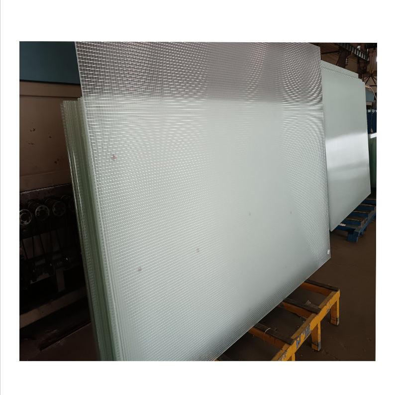 Decorative Transparent Tempered Ribbed Reeded Moru Wave Fluted Glass/Art Figured Textured Sheet Glass/Pattern Glass Panel