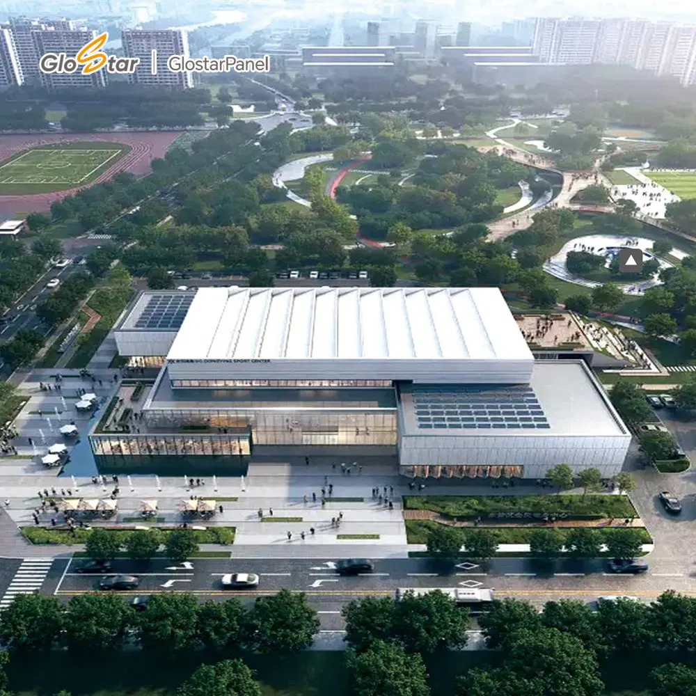 Large Span Prefabricated Steel Frame Construction Shed Industrial Warehouse