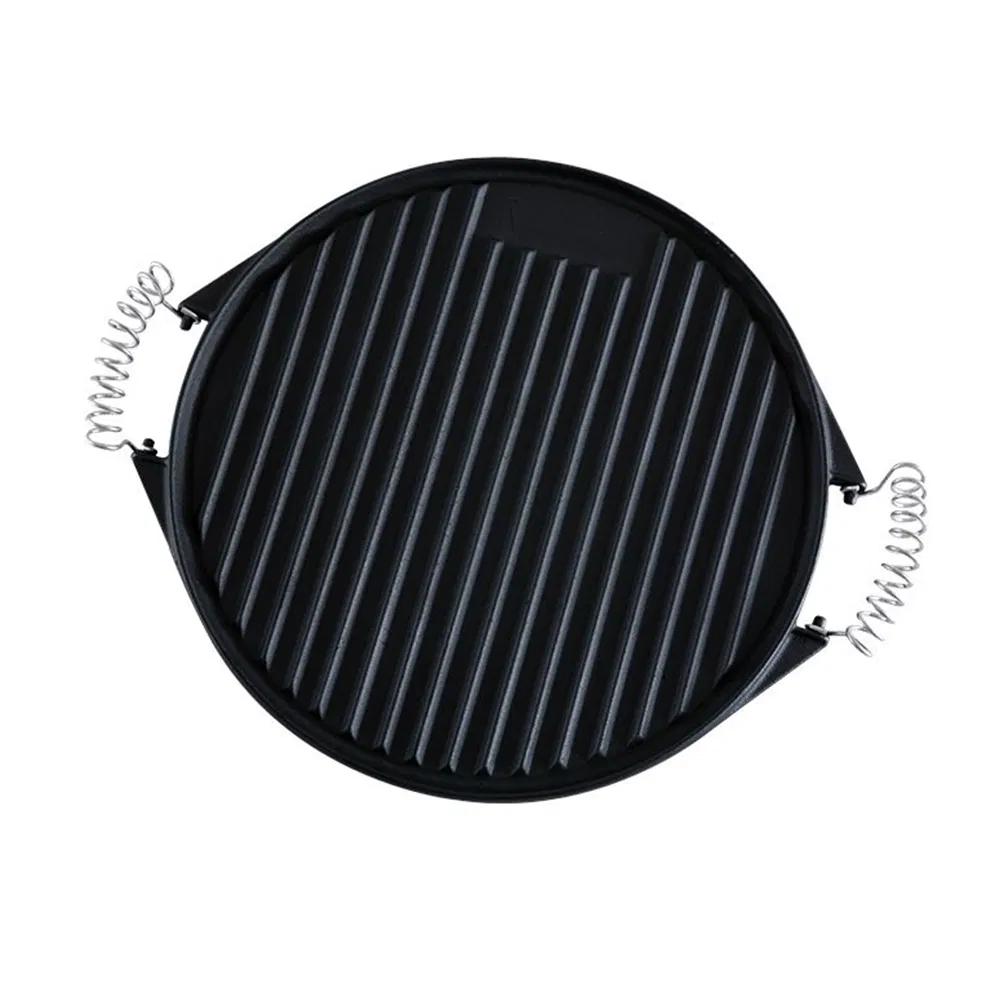 Pre Seasoned Reversible Round Cast Iron Griddle