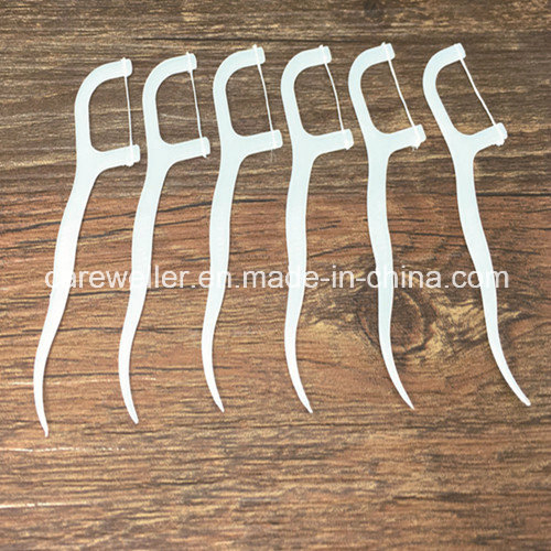 Disposable Plastic Dental Oral Floss Pick