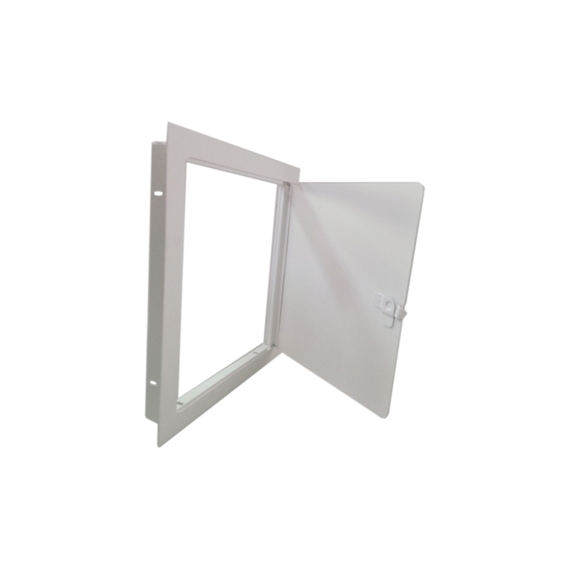 300X300mm Drywall Access Panel, Thicken 1mm Metal, Silver