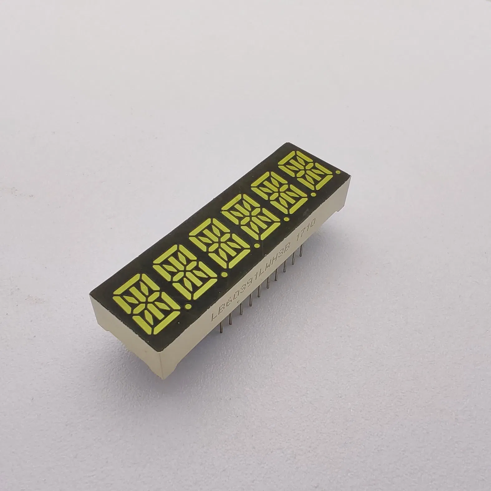 Instrument Panel LED Display: 6-Digit, 14-Segment, Ultra-Bright White