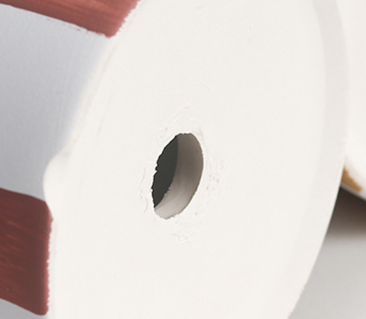 Горшок керамический мини полосатый для суккулентов