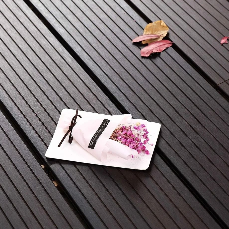 Waterproof Weather Resistant Outdoor Bamboo Composite Decking Flooring Board