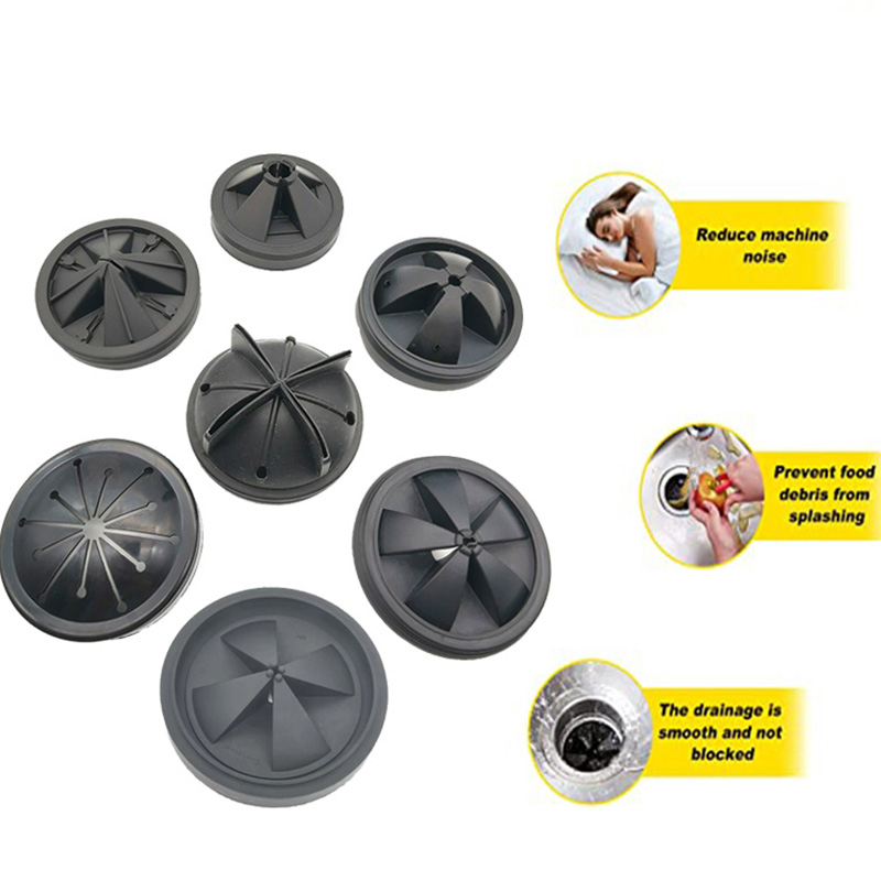 B87n60-04 87mm Rubber Replacement Garbage Disposal Splash Guard with Steel Ring