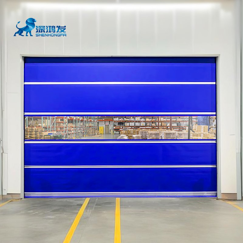 Hongfa PVC High Speed Garage Door Rolling up Door