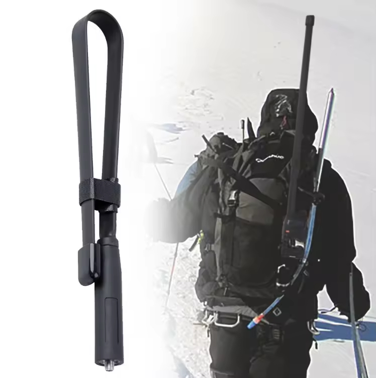 Складная тактическая антенна VHF/UHF SMA для раций Baofeng