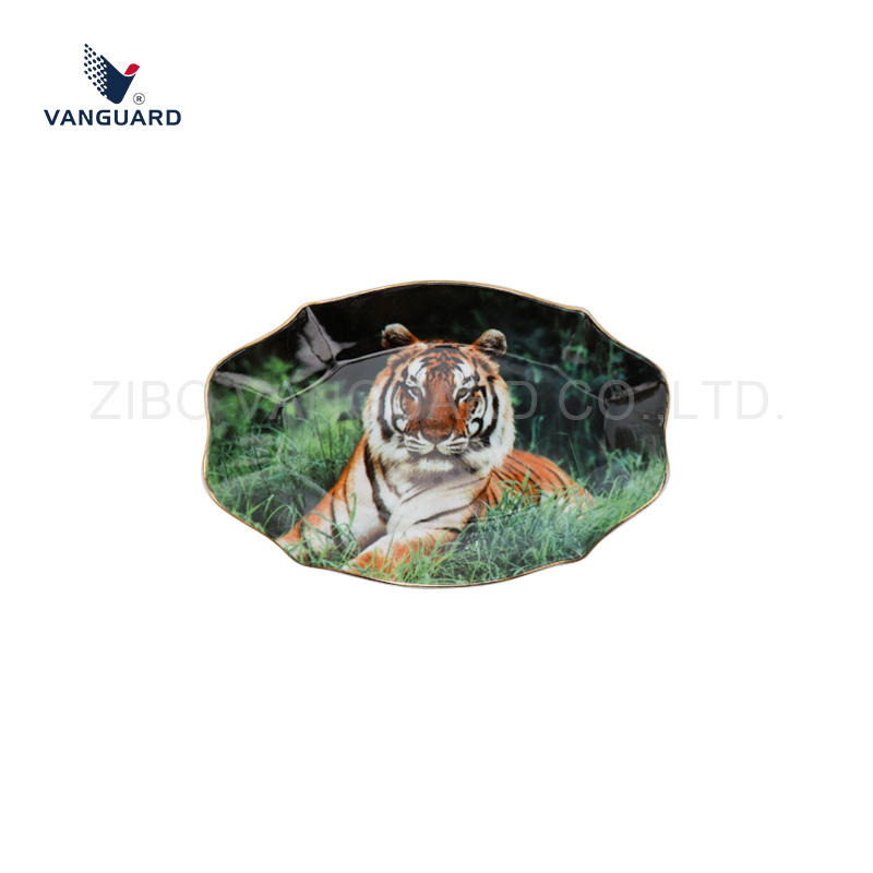 New Bone China Plate Small Ceramic Dish Porcelain White Dish