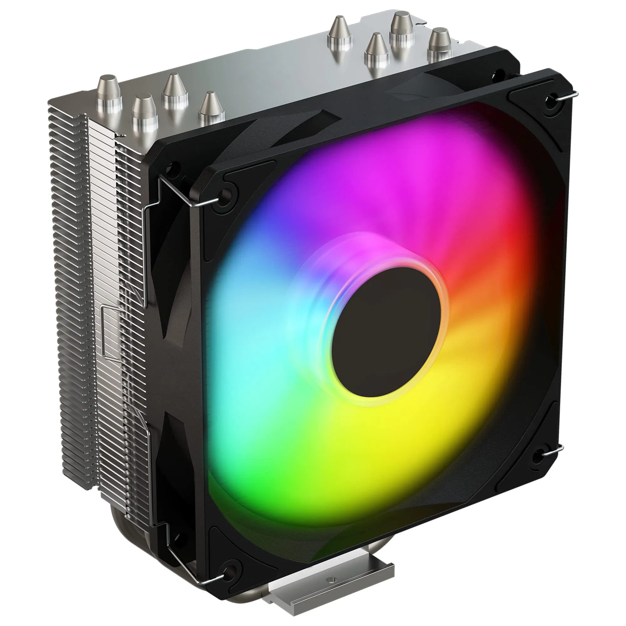120mm PWM Fan Argb CPU Air Cooler 4 Heat Pipes AMD &Intel