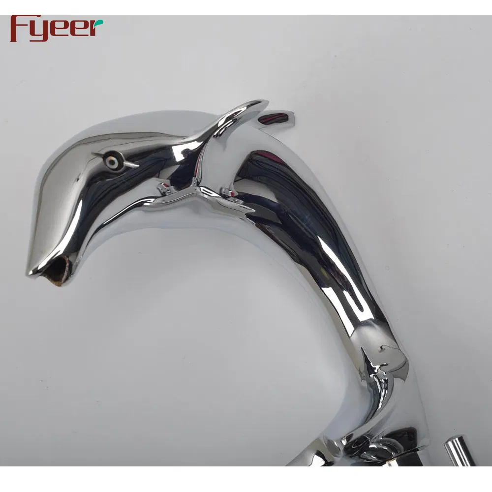 Fyeer Popular Animal Shape Thermostatic Basin Faucet